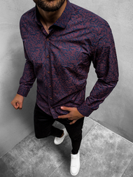 Men's Shirt Navy blue OZONEE O/3010/02