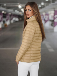 Women's Jacket - Beige OZONEE JS/16M9111/254Z