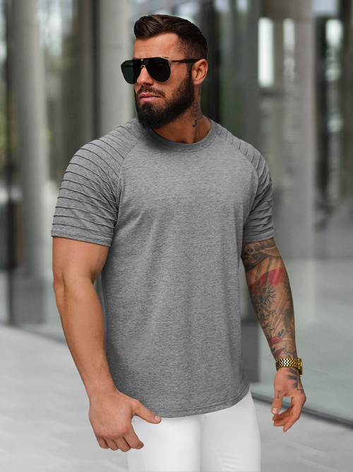 Men's T-shirt - Anthracite OZONEE JS/8T88/5Z