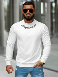 Men's Sweatshirt - White OZONEE O/P2027Z