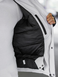 Men's Jacket - Light Grey OZONEE JS/91M9906/280