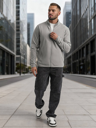 Men's Sweatshirt - Grey OZONEE JS/HH016/2