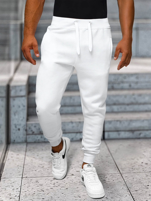 Men's Sweatpants - White OZONEE JS/XW01Z