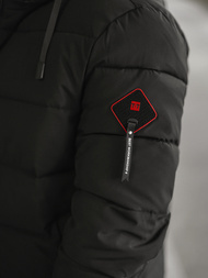 Men's Winter Jacket - Black OZONEE JS/31M5031/392Z