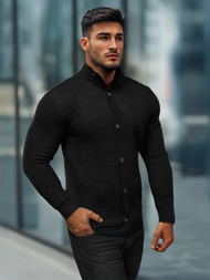 Men's Jumper - Black OZONEE NB/MM6020/4Z