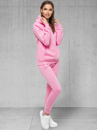 Women's tracksuit light pink OZONEE 02