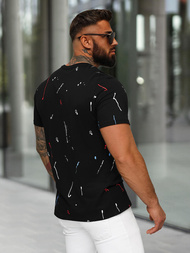 Men's T-shirt - Black OZONEE O/MPO3443