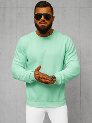 Men's Sweatshirt - Mint OZONEE JS/2001-10Z
