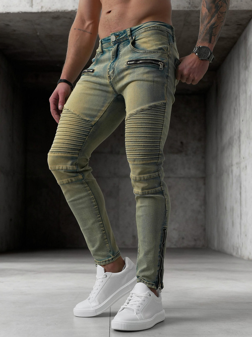Men's Jeans - Blue OZONEE O/EM8951
