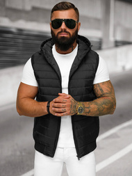 Men's Gilet - Black OZONEE JS/MY88Z