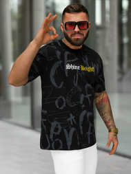 Men's T-shirt - Black OZONEE O/YN2/621