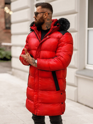 Men's Winter Jacket - Red OZONEE O/M800Z