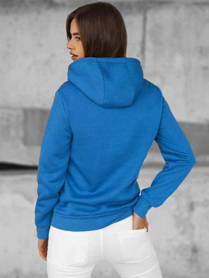 Women's Hoodie - Light Blue OZONEE JS/W02Z
