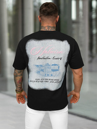 Men's T-shirt - Black OZONEE O/YN2/632