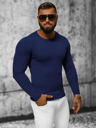 Men's Jumper - Dark Blue OZONEE NB/MMB602/5Z