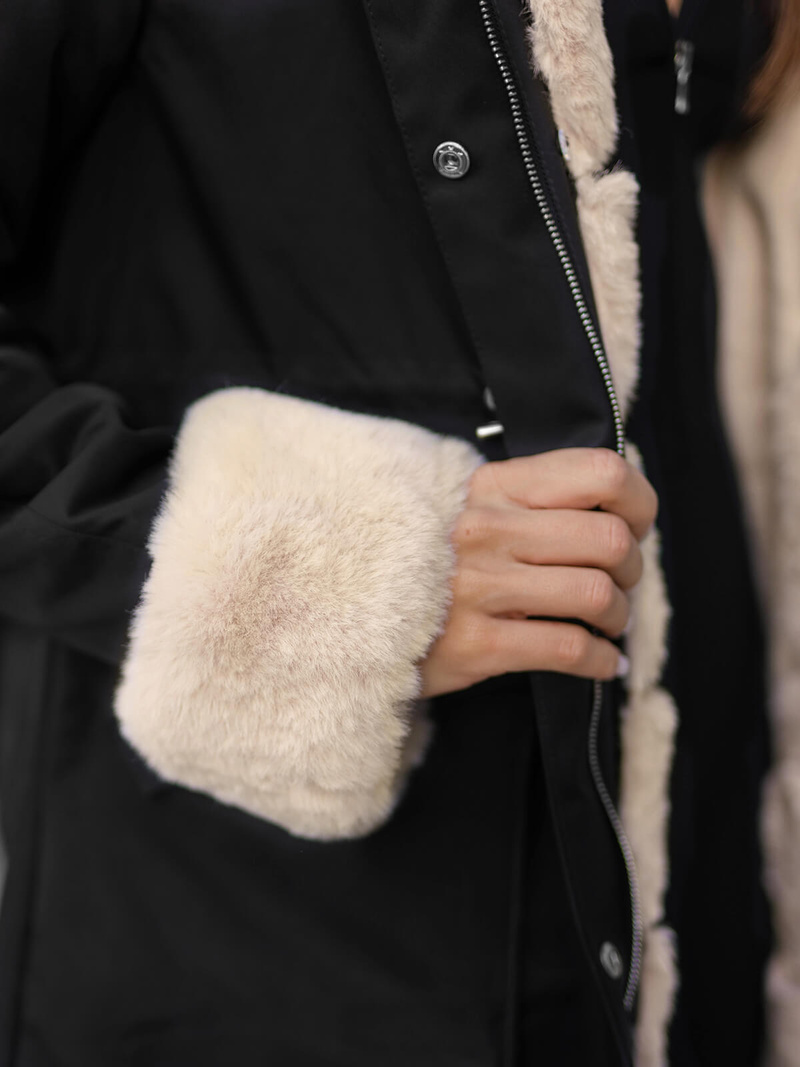 Women's Jacket - Black OZONEE JS/M763/392Z