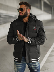 Men's Jacket - Black OZONEE JS/57M7501/392Z