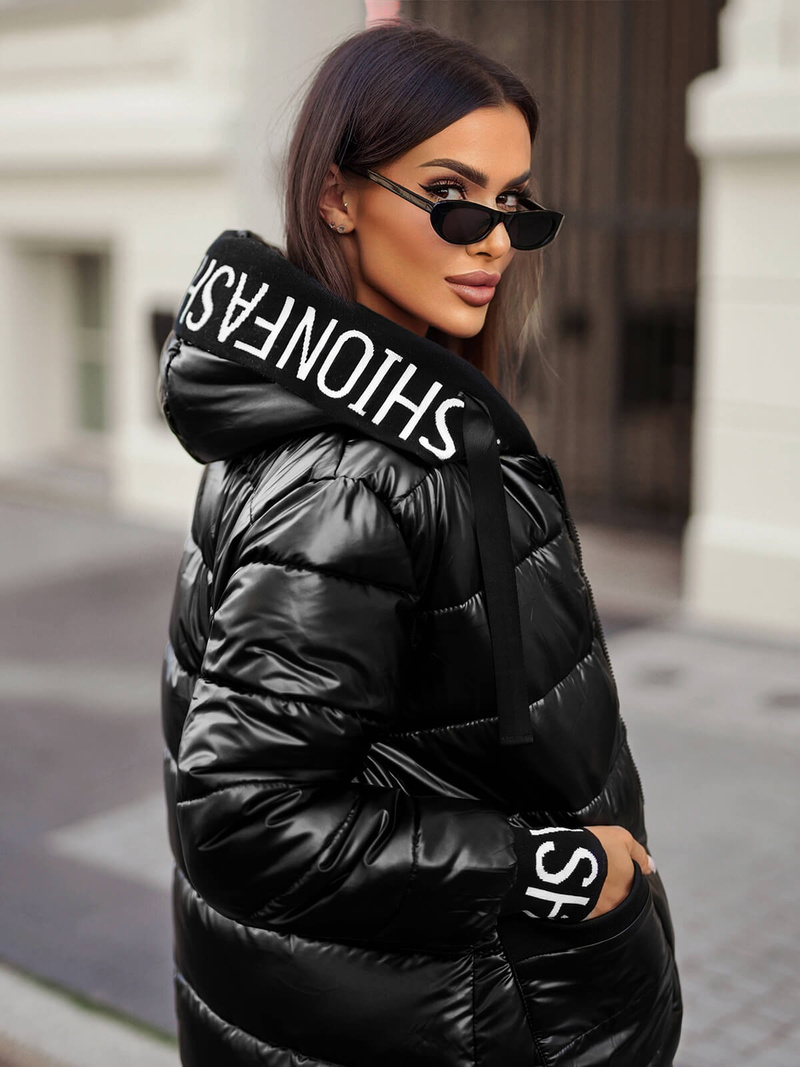Women's Jacket - Black OZONEE JS/5M3188/392Z