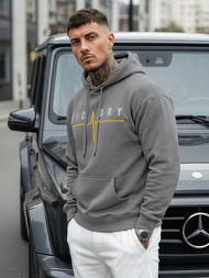 Men's Hoodie - Dark Grey OZONEE JS/8B1757/5