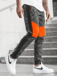 Men's Sweatpants - Black OZONEE JS/K60005