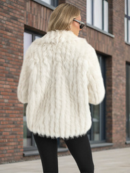 Women's Jacket - White OZONEE JS/11Z8261