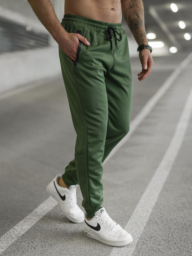 Men's Sweatpants - Khaki OZONEE JS/17K1998/29