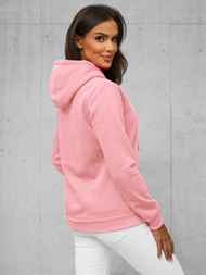 Women's Hoodie - Powder pink OZONEE JS/W02Z