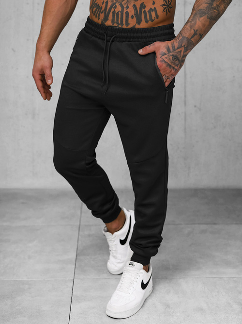Men's Sweatpants - Black OZONEE JS/15K1818/3