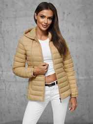 Women's Jacket - Beige OZONEE JS/16M9101/254