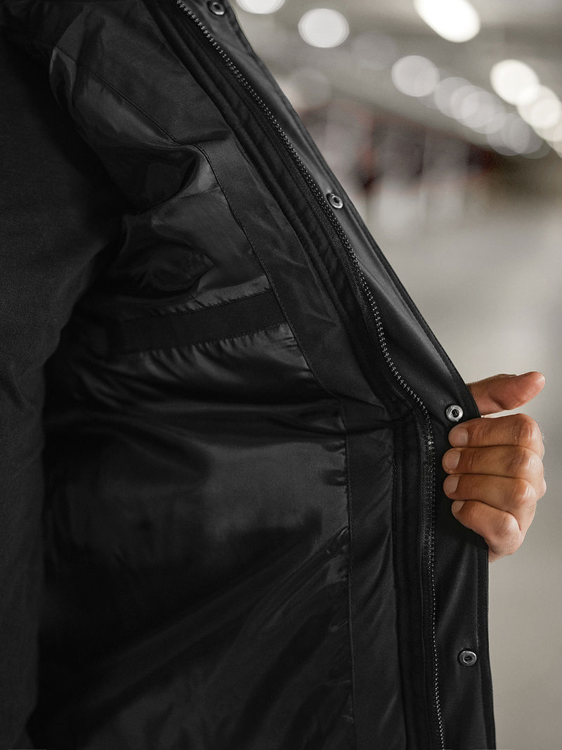 Men's Jacket - Black OZONEE JS/57M7503/392