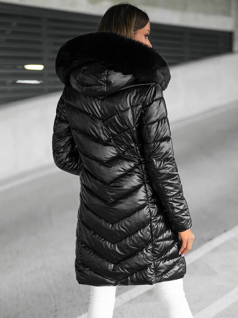 Women's Jacket - Black OZONEE JS/16M9100/392Z