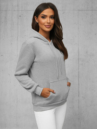 Women's Hoodie - Grey OZONEE JS/W02Z