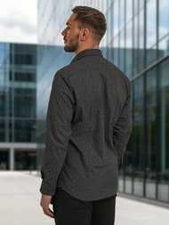 Men's Shirt - Black OZONEE V/V184