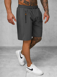Men's sports shorts - grafitové OZONEE JS/12K1803/5