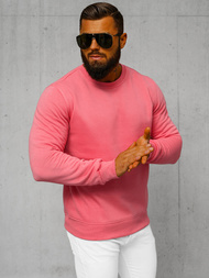 Men's Sweatshirt - Pink OZONEE JS/2001-10Z