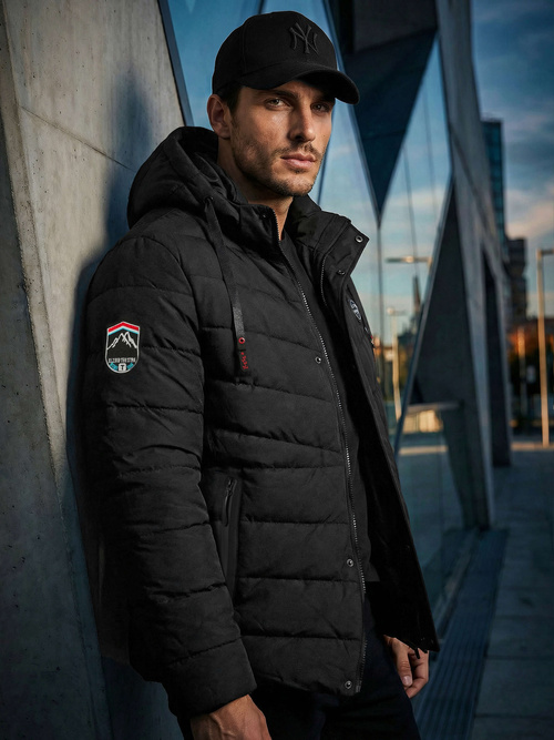 Men's Jacket - Black OZONEE JS/31M5081/392