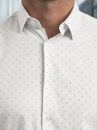 Men's Shirt - White OZONEE V/V185