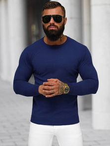 Men's Jumper - Dark Blue OZONEE NB/MMB602/5Z
