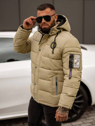 Men's Jacket - Beige OZONEE JS/57M7503/62Z