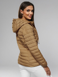 Women's Jacket - Dark Beige OZONEE JS/16M9103/84