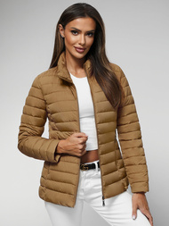 Women's Jacket - Dark Beige OZONEE JS/16M9109/84
