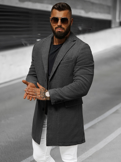 Men's Coat - Anthracite OZONEE JB/1047Z