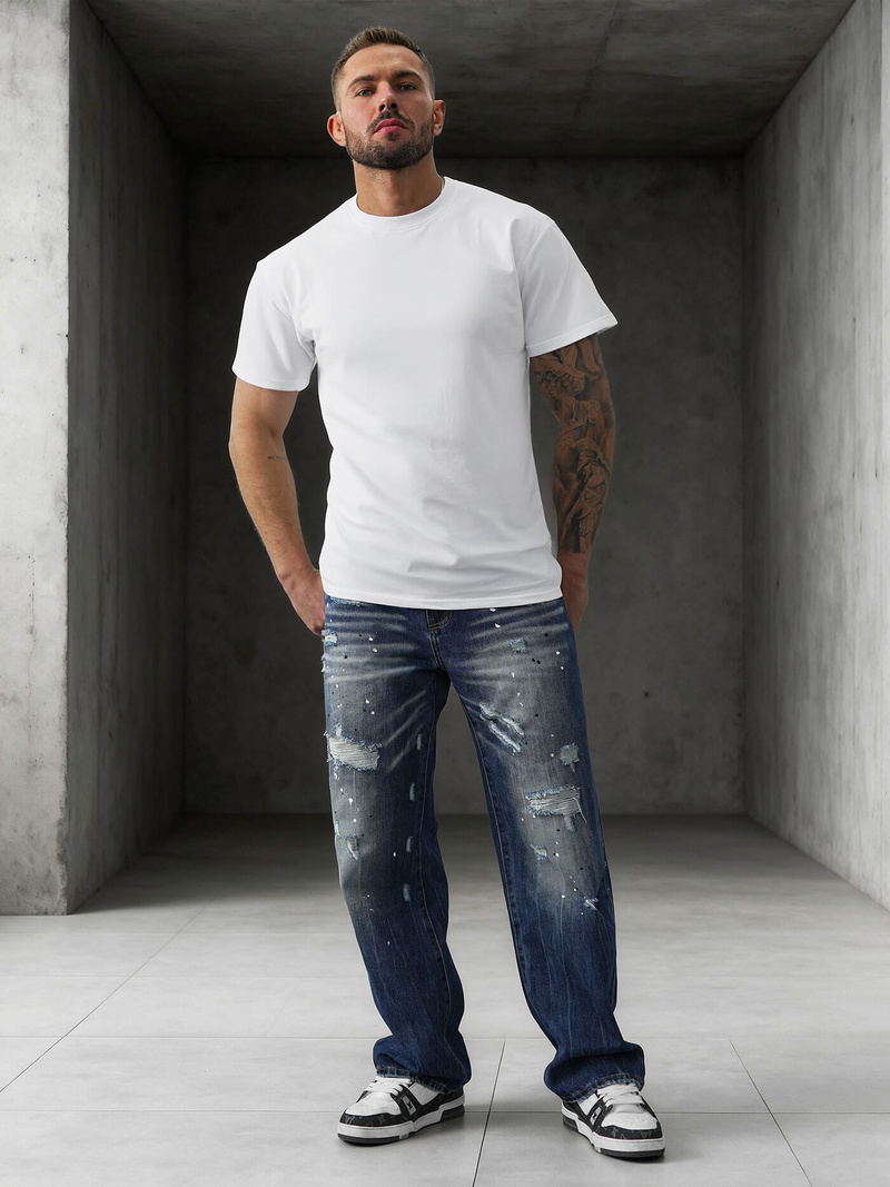 Men's Jeans - Blue OZONEE O/KK2885