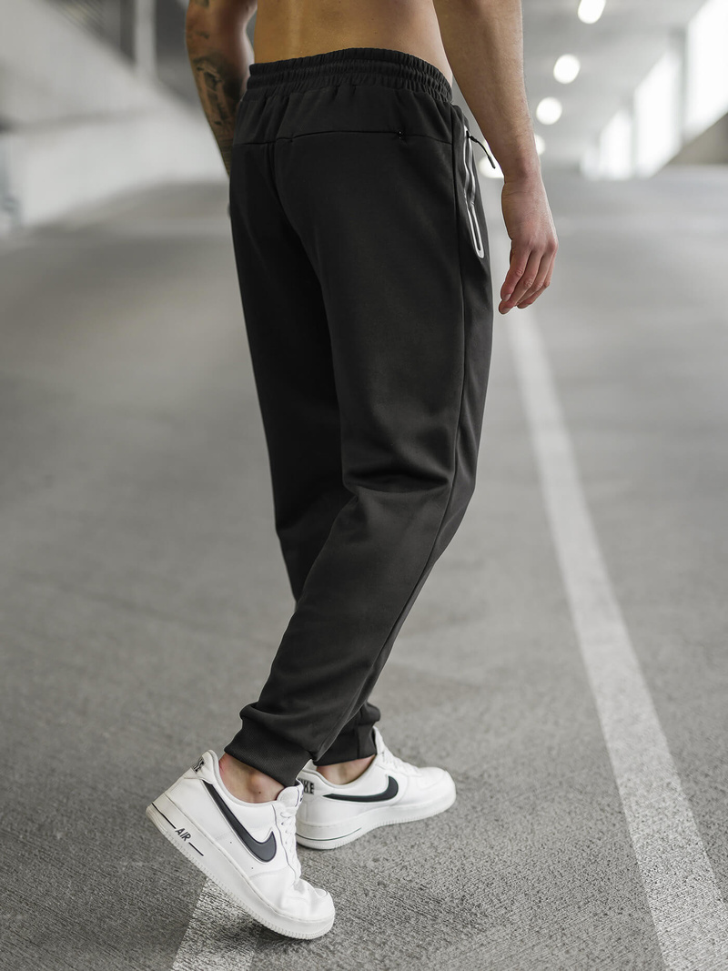 Men's Sweatpants - Black OZONEE JS/17K1998/3
