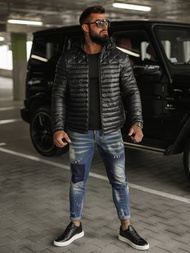 Men's Jacket - Black OZONEE JS/16M9328/392BZ