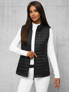 Women's Gilet - Black OZONEE JS/16M9072/392