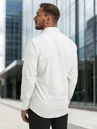 Men's Shirt - White OZONEE V/V185