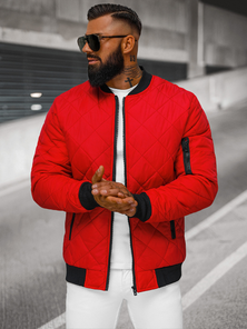 Men's Jacket - Red OZONEE JS/MY01Z