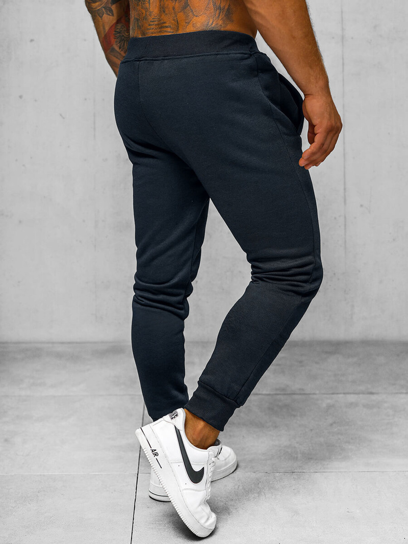 Men's Sweatpants - Navy blue OZONEE JS/XW01Z