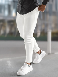 Men's Chinos - Ecru OZONEE O/P4049Z